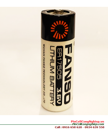 FANSO ER17505H; Pin nuôi nguồn PLC FANSO ER17505H lithium 3.6v 3600mAh chính hãng